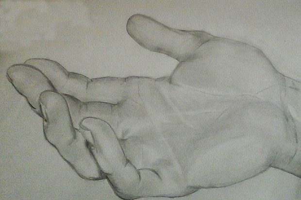 the hand